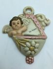 Angel to Hang IN Ceramic Art Made IN Italy Hand-Decorated