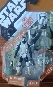 BIKER SCOUT TROOPER STAR WARS 30th ANNIVERSARY SERIES ACTION FIGURE HASBRO - Picture 1 of 4