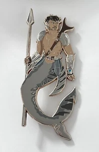 Star Wars Mandalorian Anchor & Crest LE 40 Merman Enamel Pin Trident - Picture 1 of 4