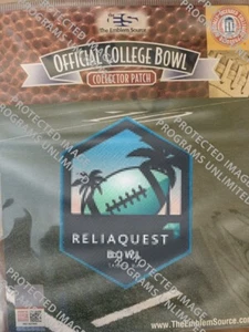 2024 2025 RELIAQUEST BOWL JERSEY PATCH MICHIGAN WOLVERINES GAMEDAY CHAMPIONS!! - Bild 1 von 1