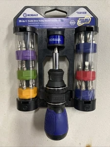 Kobalt 38 in 1 Doppelantrieb kurzer Ratschenschraubendreher (#0501838) Kit Set - Bild 1 von 6