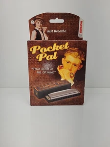 Armonica Hohner Pocket Pal nuova in scatola danneggiata solo danni estetici sigillata - Foto 1 di 4