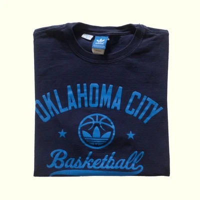 CAMISETA DE BALONCESTO ADIDAS NBA OKC DE COLECCIÓN Y2K THUNDER OKLAHOMA CITY TRE FOIL TALLA M 20 Foto 1 de 4