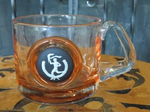 Wedgwood XXI Montreal Olympiad Black Jasperware Cameo Topaz Glass Tankard Mug - Picture 1 of 9