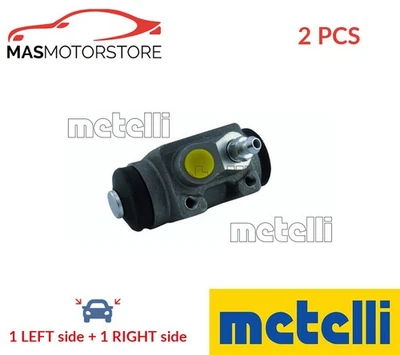 DRUM WHEEL BRAKE CYLINDER PAIR REAR METELLI 04-0907 2PCS A FOR KIA CARNIVAL I - Image 1 of 4