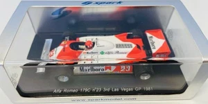 1/43 Spark F1 - Alfa Romeo 179C - Bruno Giacomelli - GP Las Vegas 1981 - Foto 1 di 2