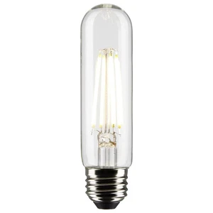 Satco S21351 - 8 Watt LED T10 Clear LED Bulbs - 3000K - 120 Volt (6 pack) - Picture 1 of 3