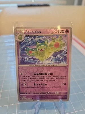 Reuniclus 072/162 Pokemon SV05: Temporal Forces Uncommon Reverse Holo NM - Image 1 of 2