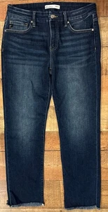 Jeans donna firmati Kancan taglia 29 invecchiato orlo grezzo blu - Foto 1 di 10