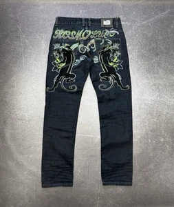 Avantgarde Japanese Style Ed Hardy Kosmo Lupo Jeans - Bild 1 von 10