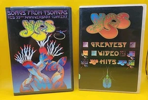 2 DVD Lot - Yes: Songs from Tsongas 35th Anniversary & Greatest Video Hits - Imagen 1 de 6