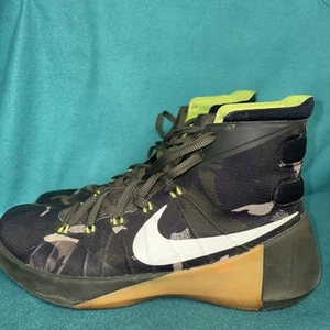 RARE🔥 Nike Zoom Hyperdunk 2015 Premium Camo Cargo Green Sz 10 Men's 749567-313 - Picture 1 of 11