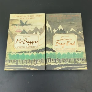 The History Of The Hobbit Mr. Baggins & Return To Bag End By John D. Rateliff - Picture 1 of 19