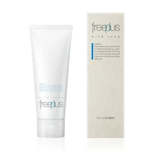 Jabón suave Kanebo freeplus 100 g espuma limpiadora de lavado facial cuidado de la piel sensible nuevo en caja - Imagen 1 de 2