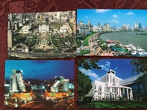 Shanghai (China) Postcard X 4 - Picture 1 of 9