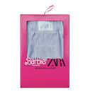 ZARA NWT BARBIE™ THE MOVIE POPLIN BOXERS BLUE KEN SIZE XL 0775/306 NO BOX