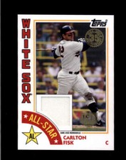 CARLTON FISK 2019 TOPPS 1987 35TH ANNIVERSARY 150 YEARS JERSEY #019/150 BC8410