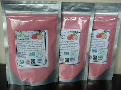 DRAGON FRUIT PINK powder 8oz 16oz 1lb 32oz 2lb 4lb 10lb 55lb FREEZE DRIED PAJE  - Image 1 of 4