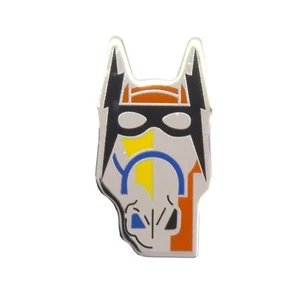HERMES Cheval Masque Brooch Silver Plated - Picture 1 of 4