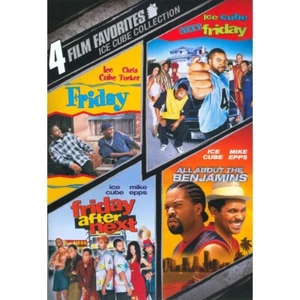 Ice Cube Collection: 4 Favorite Films (2 DVD's -4 Movies, "Ex-Libray, 1995-2002) - Picture 1 of 1