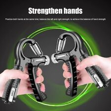 Hand Grip Strength Power Trainer Gripper Strengthener Adjustable Gym Exerciser