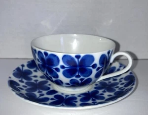 Rorstrand Sweden MON AMIE Breakfast Cup & Saucer Set EUC - Picture 1 of 7