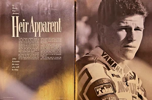 1989 Motorcycle Racer John Kocinnski - Picture 1 of 2
