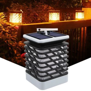 LED Garden Light Outdoor Lawn Solar Light Landscape Decor Flame Lamp - Picture 1 of 11