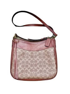 Chaiselongue Crossbody in Signature Canvas Leder Schultertasche Handtasche 38579 Braun - Bild 1 von 12