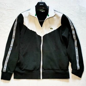 Lacoste Classic Fit Colorblock Zipped Jogger Sweatshirt Men's Large - Picture 1 of 10