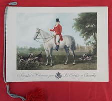 Calendario 1966 SOCIETA' MILANESE CACCIA CAVALLO annuario 29 numerato 672 RARO