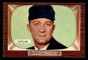 1955 Bowman #283 Nestor Chylak - NM+