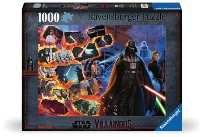 Darth Vader "Star Wars Villainous"  1000 Piece Jigsaw Puzzle Ravensburger New - Image 1 of 3