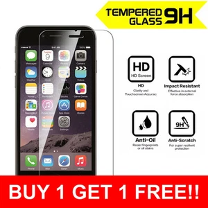 100 % Original Anti Shock Hartglas Displayschutzfolie für iPhone 5 5c 5s SE - Bild 1 von 2
