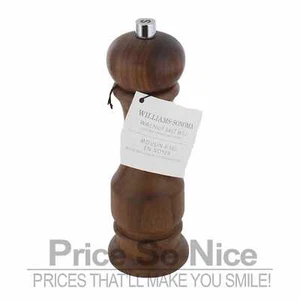 Williams Sonoma Walnut Salt Mill - 7" - Grade "B" - Used - Picture 1 of 1