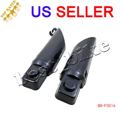 Capa para garfos Honda XR50 CRF50 XR CRF 50 preta - Imagem 1 de 2