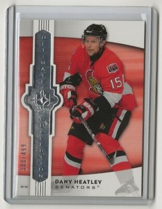 07-08 2007-08 Ultimate Collection #23 Dany Heatley 388/499 Ottawa  