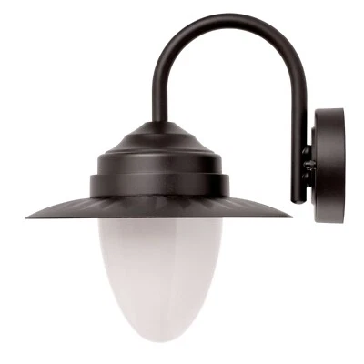 Retro Außenleuchte Außenlampe Wandlampe Wandleuchte Aluminium LED  E27 Garten - Bild 1 von 4