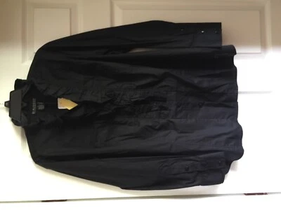 Blusa con cuello de mezcla de algodón negra Dialogue para dama talla 1X NUEVA CON ETIQUETAS Foto 1 de 4