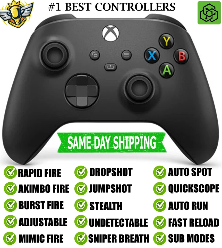 Silent Modz Best Rapid Fire Modded Controller for Xbox Series X S, Xbox One, PC - Image 1 of 4