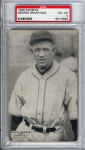 1925 Exhibits, George Grantham, Pittsburgh Pirates, PSA4, Only 2 Higher