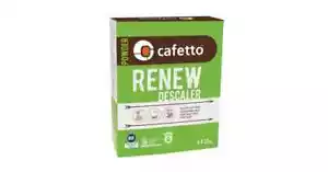 Cafetto Renew Organic Descaler 4 x 25g Sachets Per Box - Picture 1 of 1