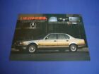 E32 Bmw Fortex Auto Trim Advertising Wire Wheel Inspection Poster Catalog 4A