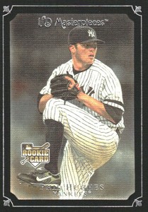 2007 UD Masterpieces Black Linen #77 Phil Hughes /99