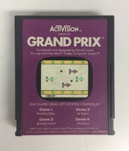 Grand Prix (Atari 2600, 1982) Authentic Cartridge Only - Picture 1 of 4