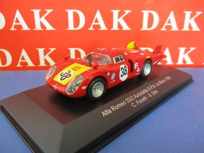 Die cast 1/43 Modellino Auto Alfa Romeo 33/2 Autodelta N38 24H Le Mans 1968 - Immagine 1 di 4