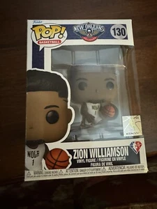 Funko Pop! NBA #130 Zion Williamson - New Orleans Pelicans - Imagen 1 de 3