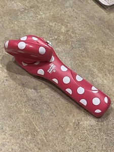 Kuhn Rikon Swiss Can Opener Smooth Edge Safety Lid-Lifter Pink/White Polka Dot - Picture 1 of 7