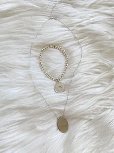 SAMANTHA WILLS Necklace Sterling Silver 925 + Bonus Beaded Charm Bracelet - Picture 1 of 5