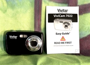 Cámara digital Vivitar ViviCam 7022 7,1 MP con instrucciones usada usada - Imagen 1 de 6